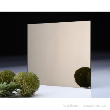 Miroir en verre transparent Noël blanc